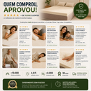 Colchão Pillow Top Látex Ortopédico