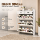 Armário Sapateira 3 Portas Safira