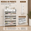 Armário Sapateira 3 Portas Safira