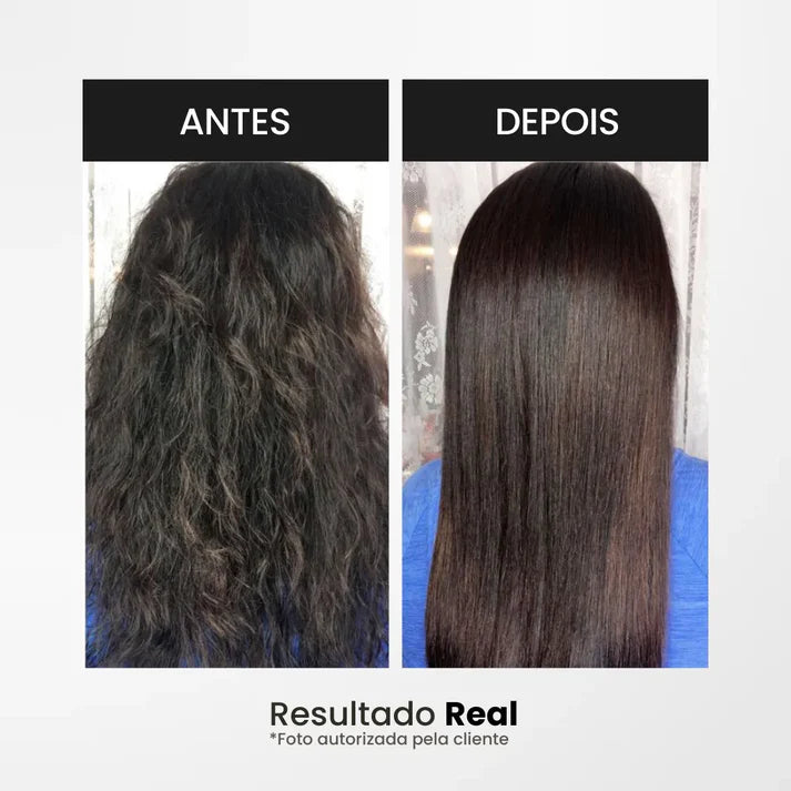 Escova Alisadora Portátil Sem Fio